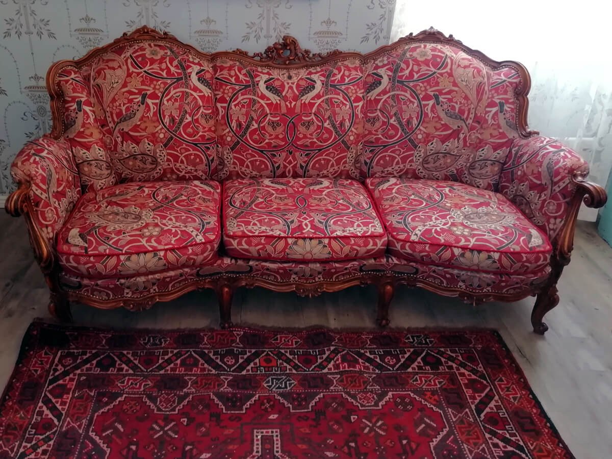 Morris rokokoo sohva